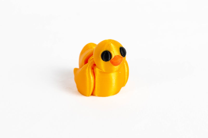 Duck : Yellow Bird Woodland Forest 3D Printed Animal