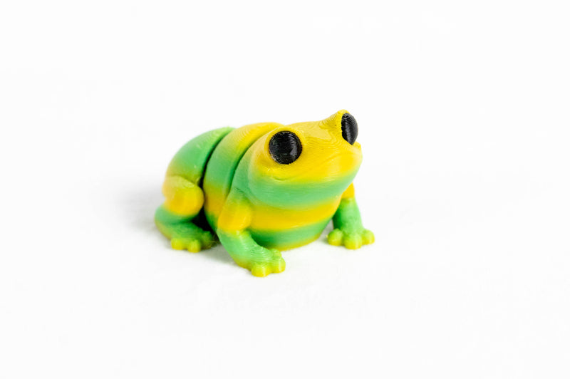 Frog : Green Reptile Lizard 3D Printed Animal