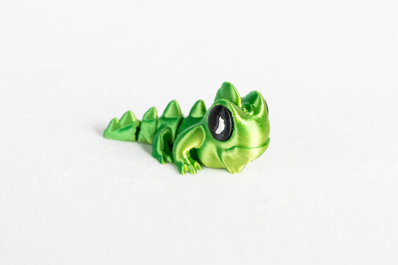 Tuatara : Green Reptile Lizard 3D Printed Animal