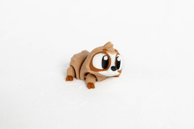 Sloth : Brown Mamal 3D Printed Animal