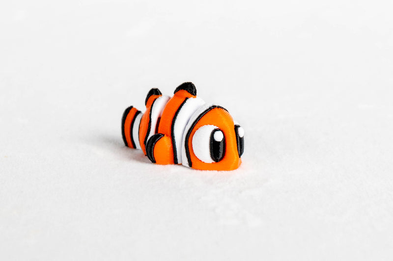 Clownfish : Nemo Orange Aquarium 3D Printed Animal