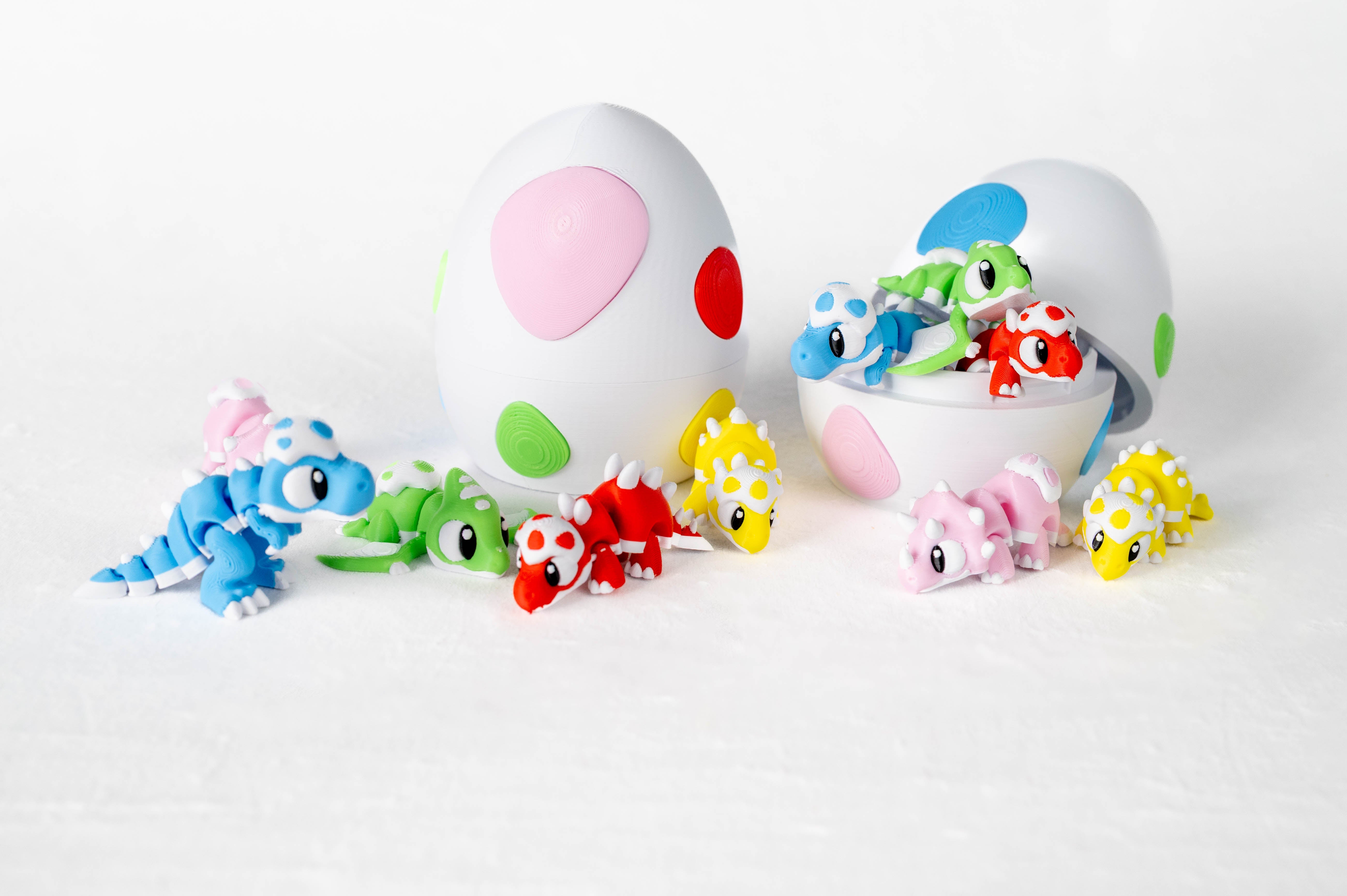 Dinosaur Egg & 5 Dinos