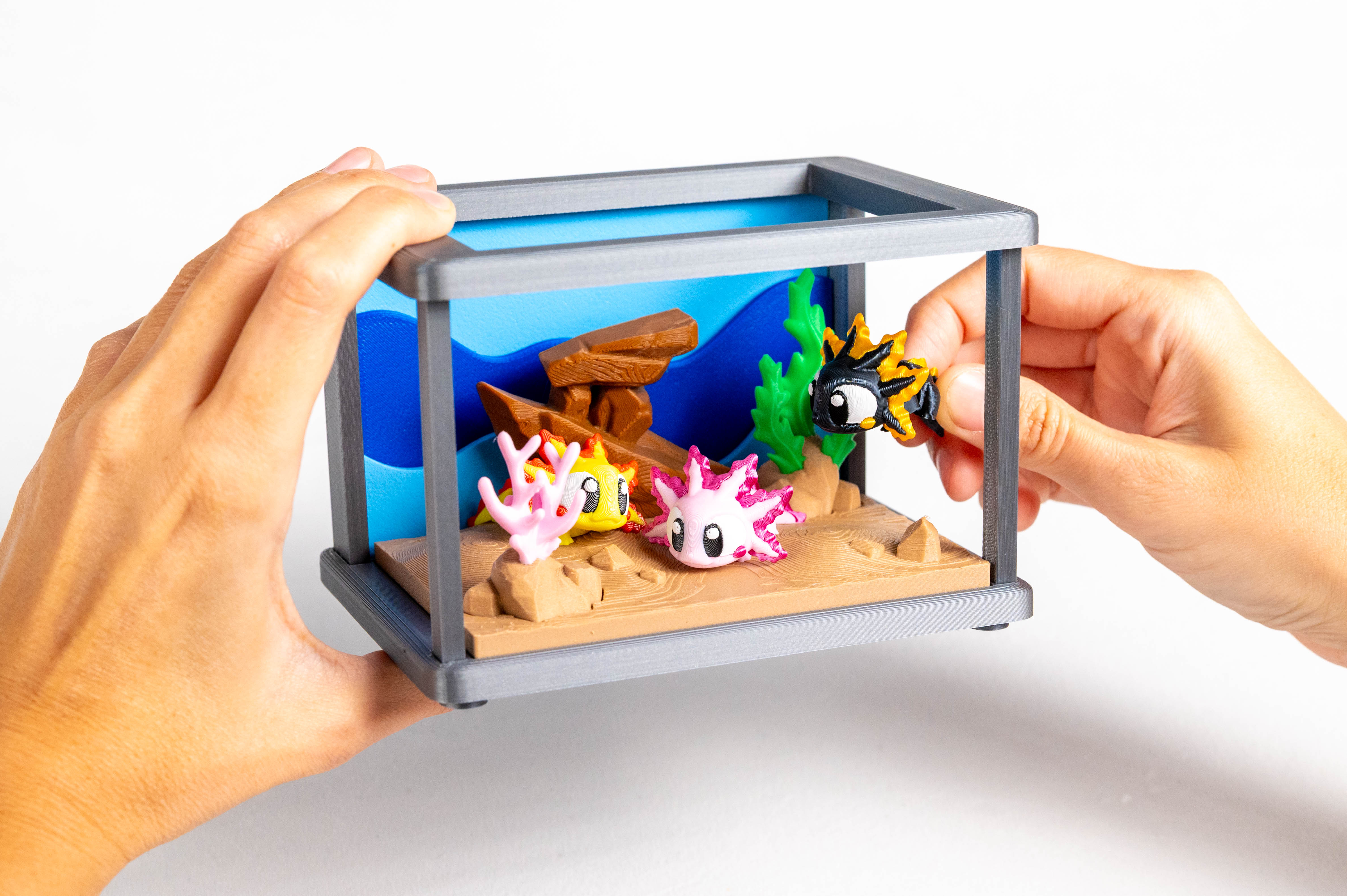 Aquarium: Fish, Sea, & Axolotls