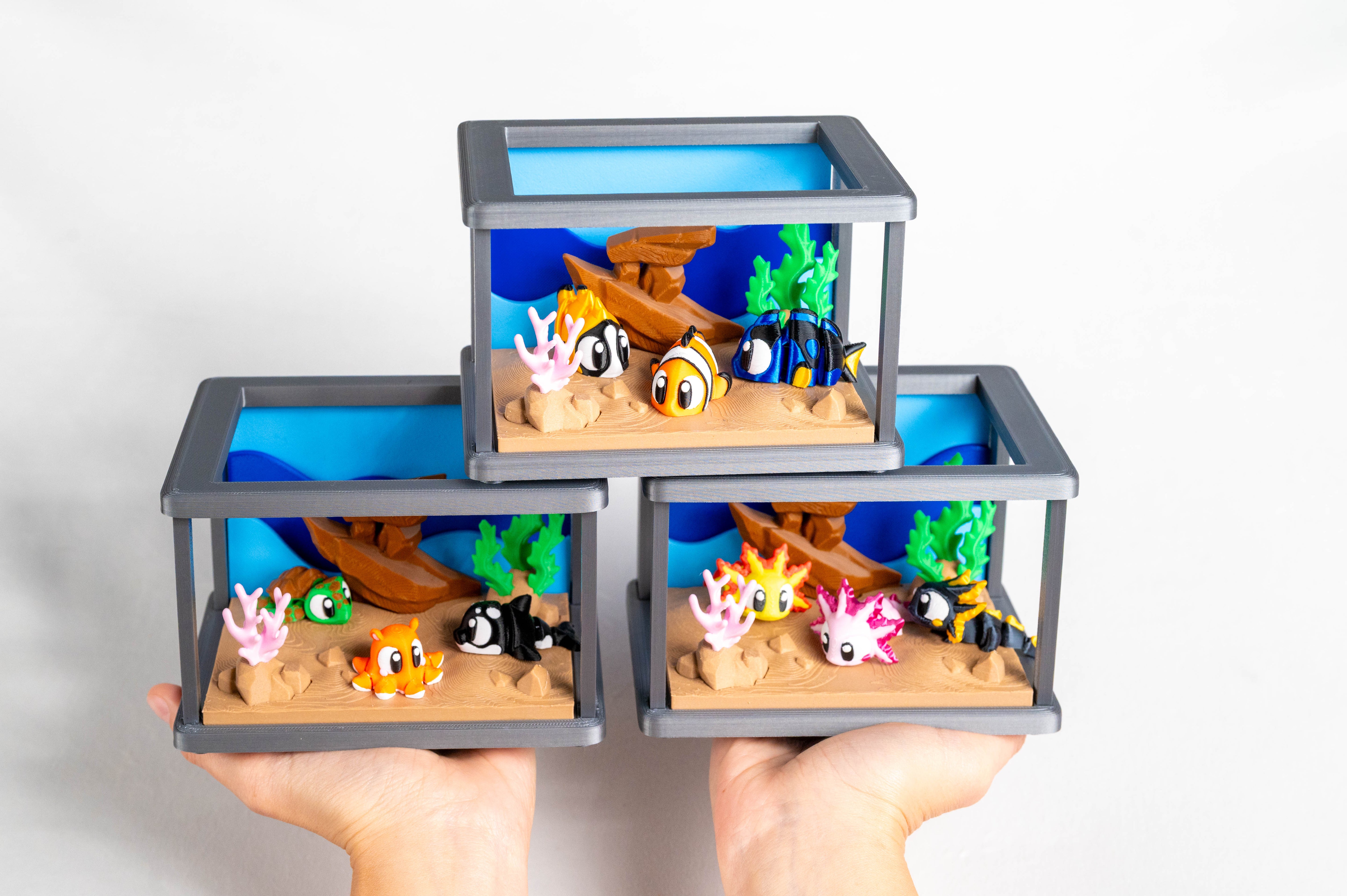 Aquarium: Fish, Sea, & Axolotls