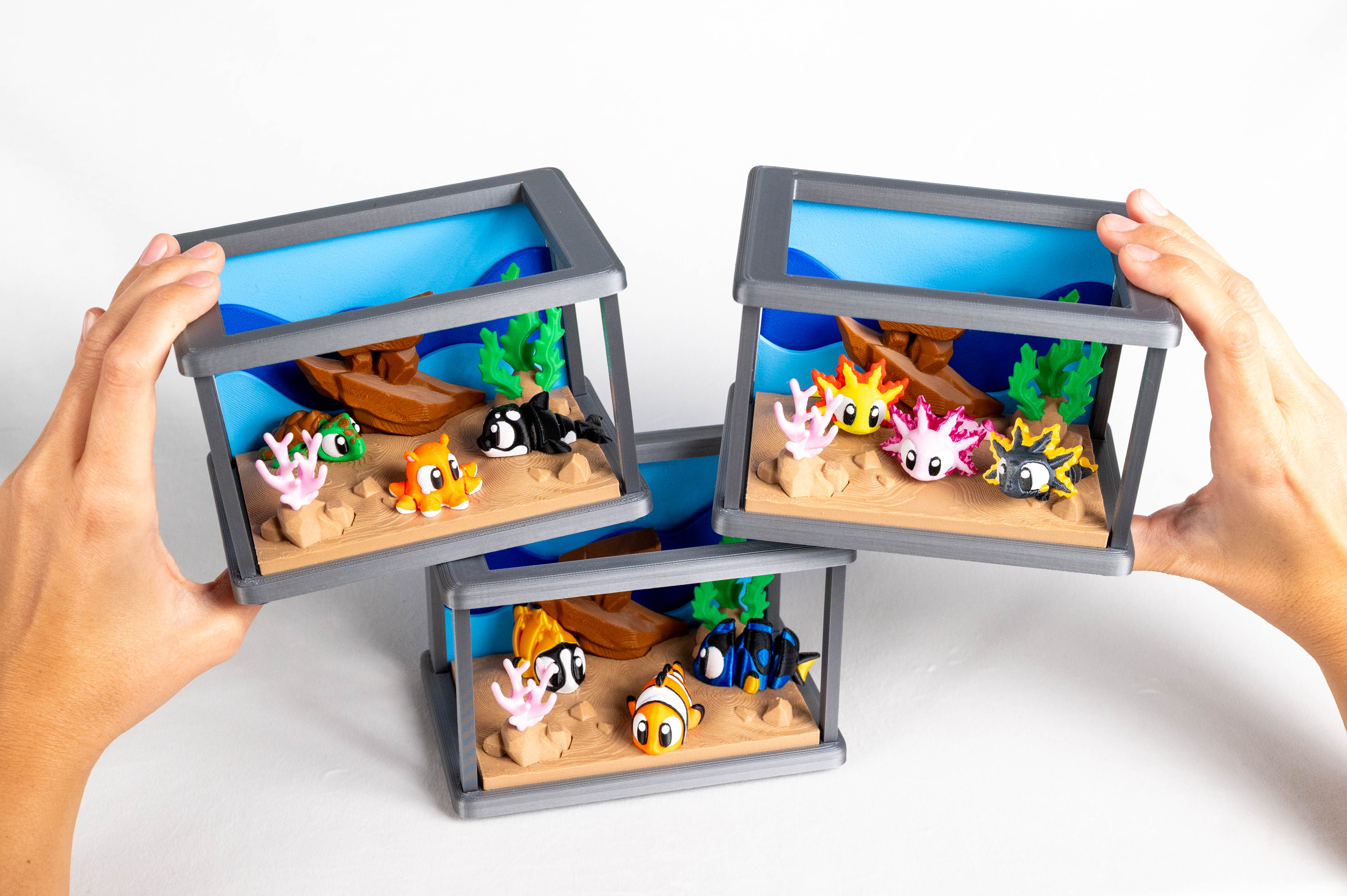 Aquarium: Fish, Sea, & Axolotls