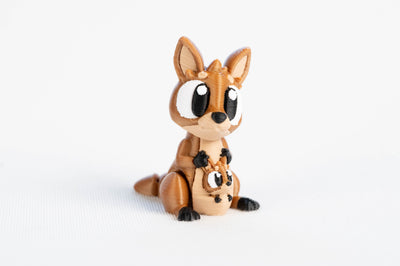 Kangaroo : Australian Mammal 3D Animal