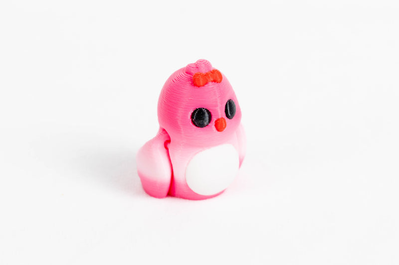 Pink Bird : 3D Printed Animal