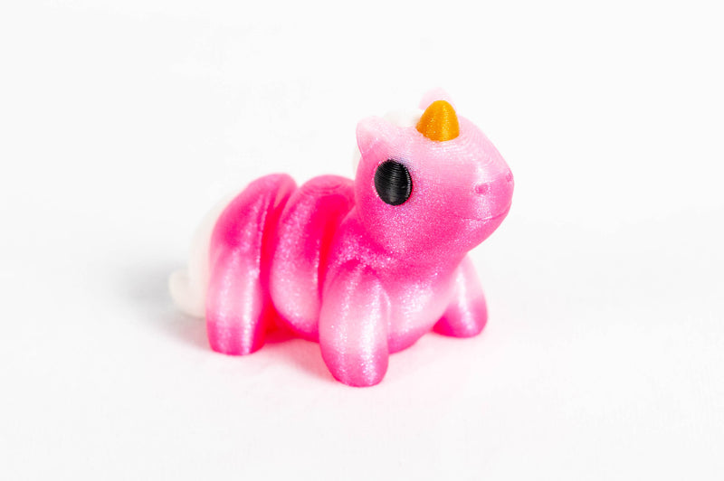 Pink Unicorn : Pink Fantasy 3D Printed Animal
