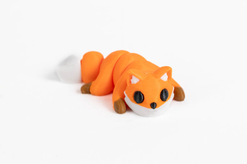 Fox : Orange Woodland Forest 3D Printed Animal