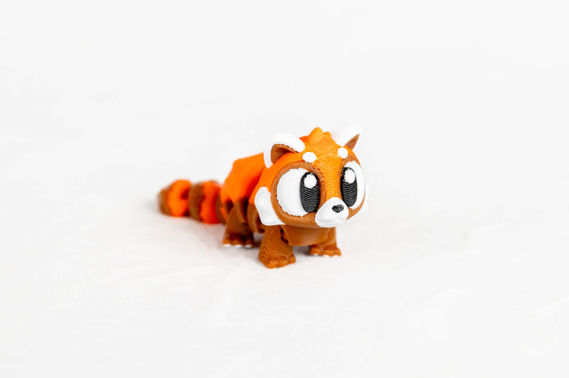 Red Panda : Firefox Orange Chinese Forest 3D Printed Animal