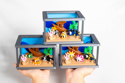 Aquarium: Fish, Sea, & Axolotls