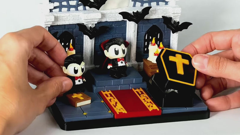 vampire castle fidget toy set